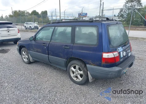 2001 Subaru Forester L из США, поврежденный, VIN JF1SF63531G720490